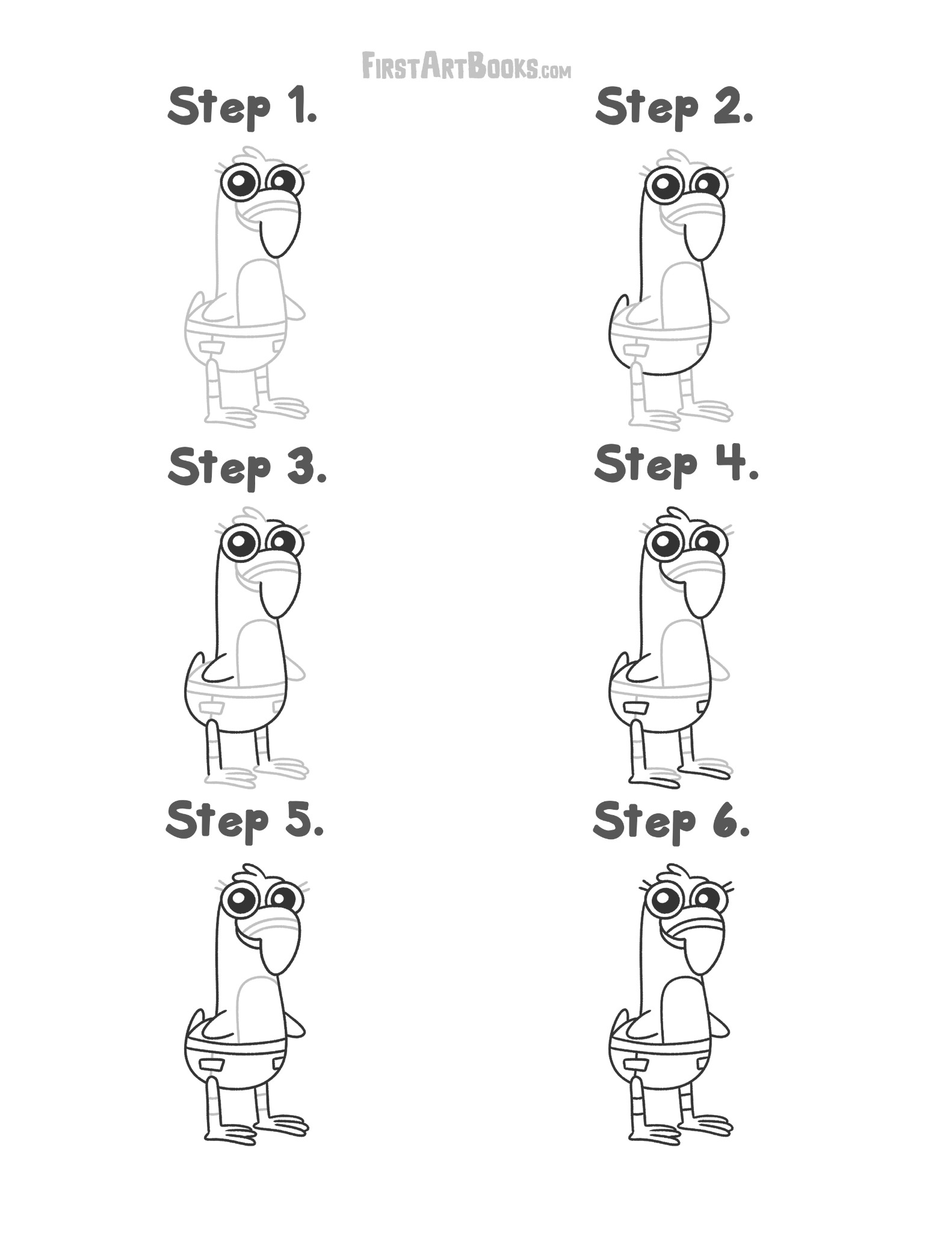 Interior sample 2 from How to Draw: Baby Animals